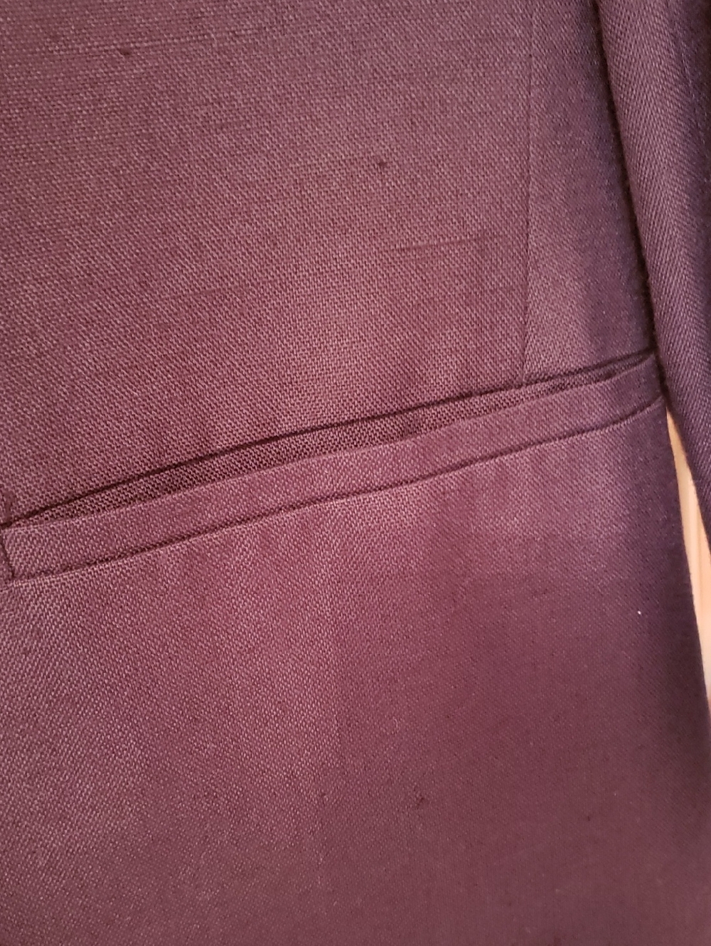 Talbots Navy Single-Button Blazer - Picture 5 of 9